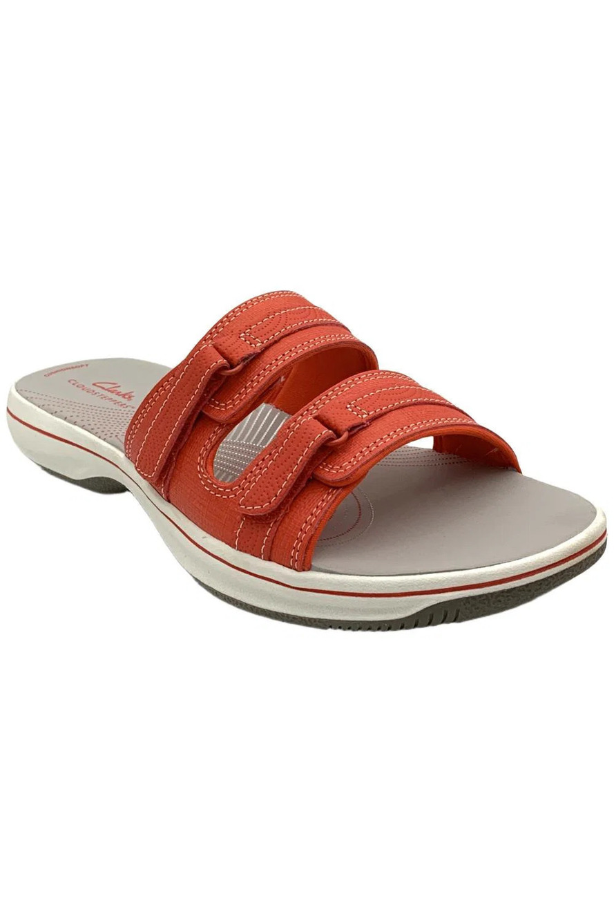 Clarks Women's Sport Slide Sandals Breeze Piper Grenadine - Medium